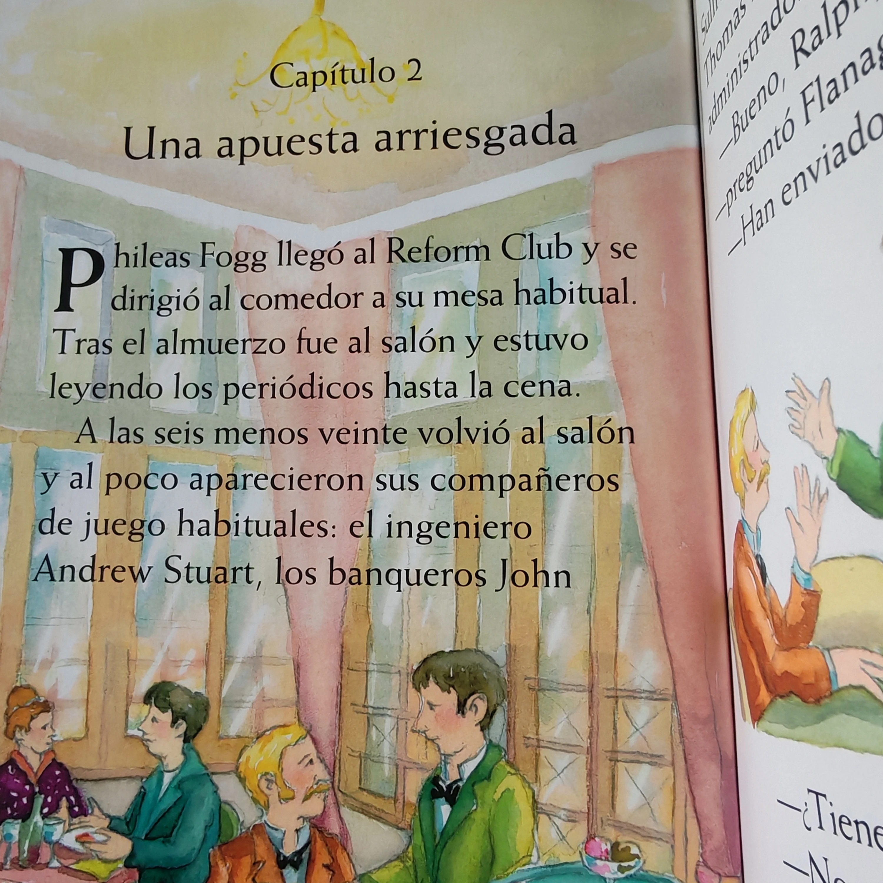 La vuelta al mundo en 80 dias, Julio Verne, infantil  2