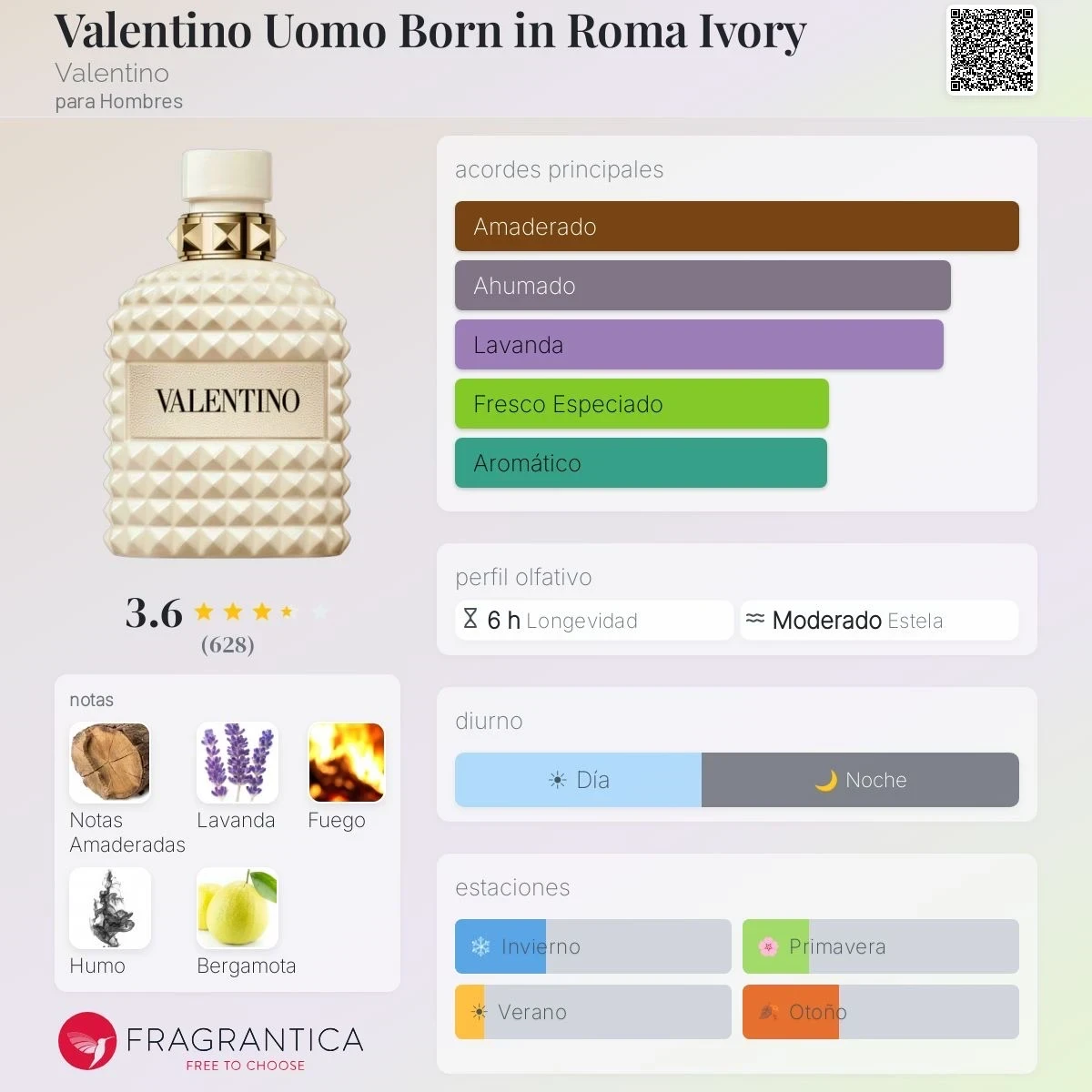 1.1 - Valentino Uomo Ivory - Hombre  2
