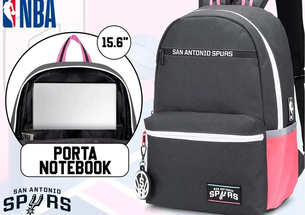 MOCHILA NBA SPURS 3