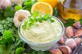 Salsa de ajo 