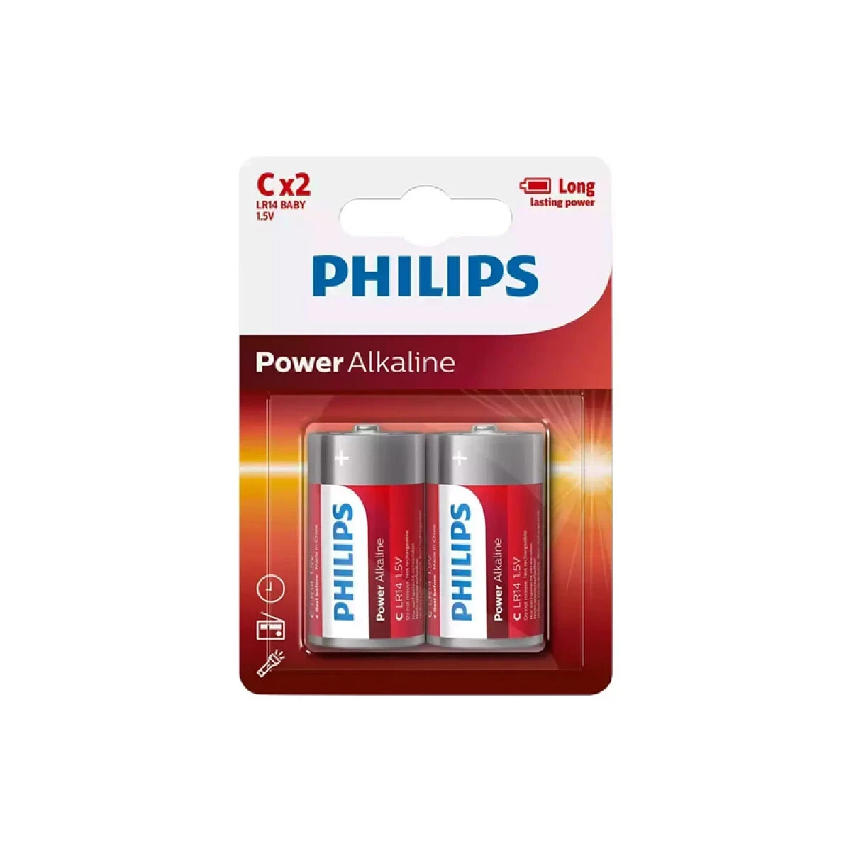 Pilas Alcalinas D Power 𝙋𝙃𝙄𝙇𝙄𝙋𝙎