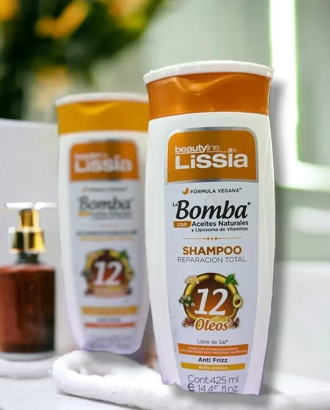 lissia shampoo tarro x425 bomba
