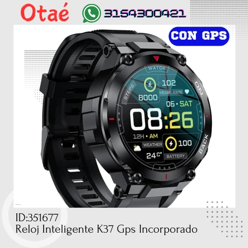 Reloj Inteligente K37 Gps Incorporado 3