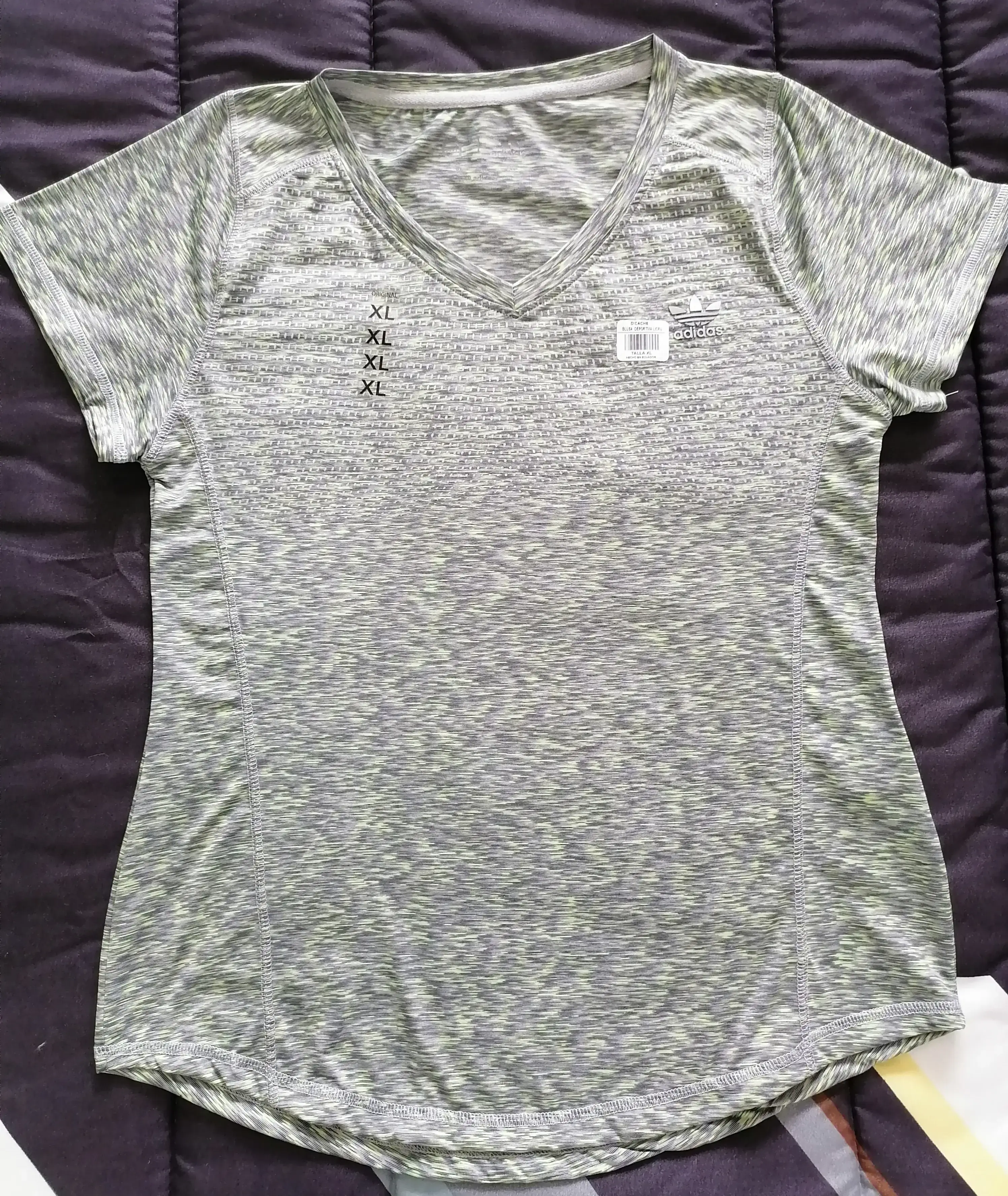 Camiseta deportiva para dama licra 