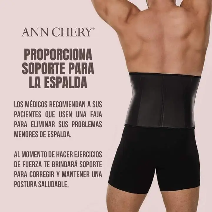 Cinturilla látex Annchery masculino  3