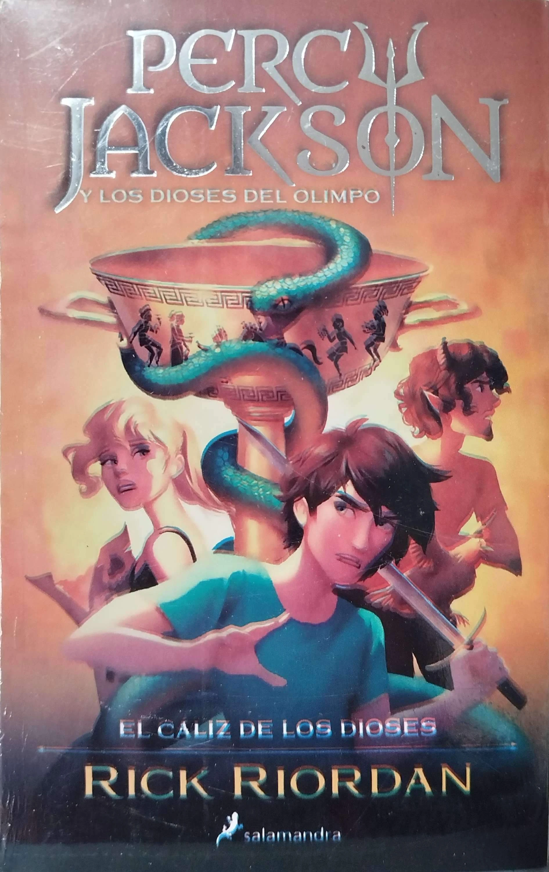 PERCY JACKSON 6 EL CALIZ DE LOS DIOSES
