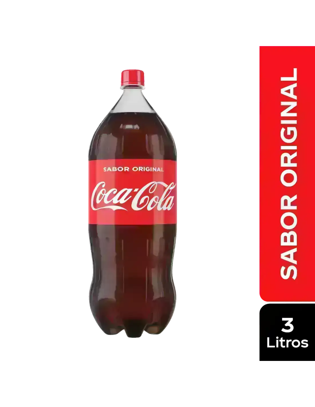 Gaseosa Coca Cola x 3L