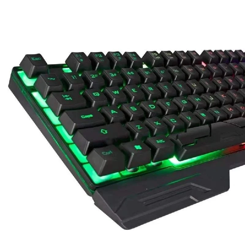 Combo Teclado y Mouse Gamer Gk130 Rgb 2