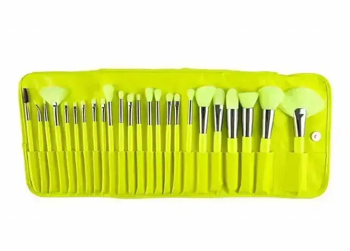 SET DE BROCHAS  AMARILLO NEÓN 3