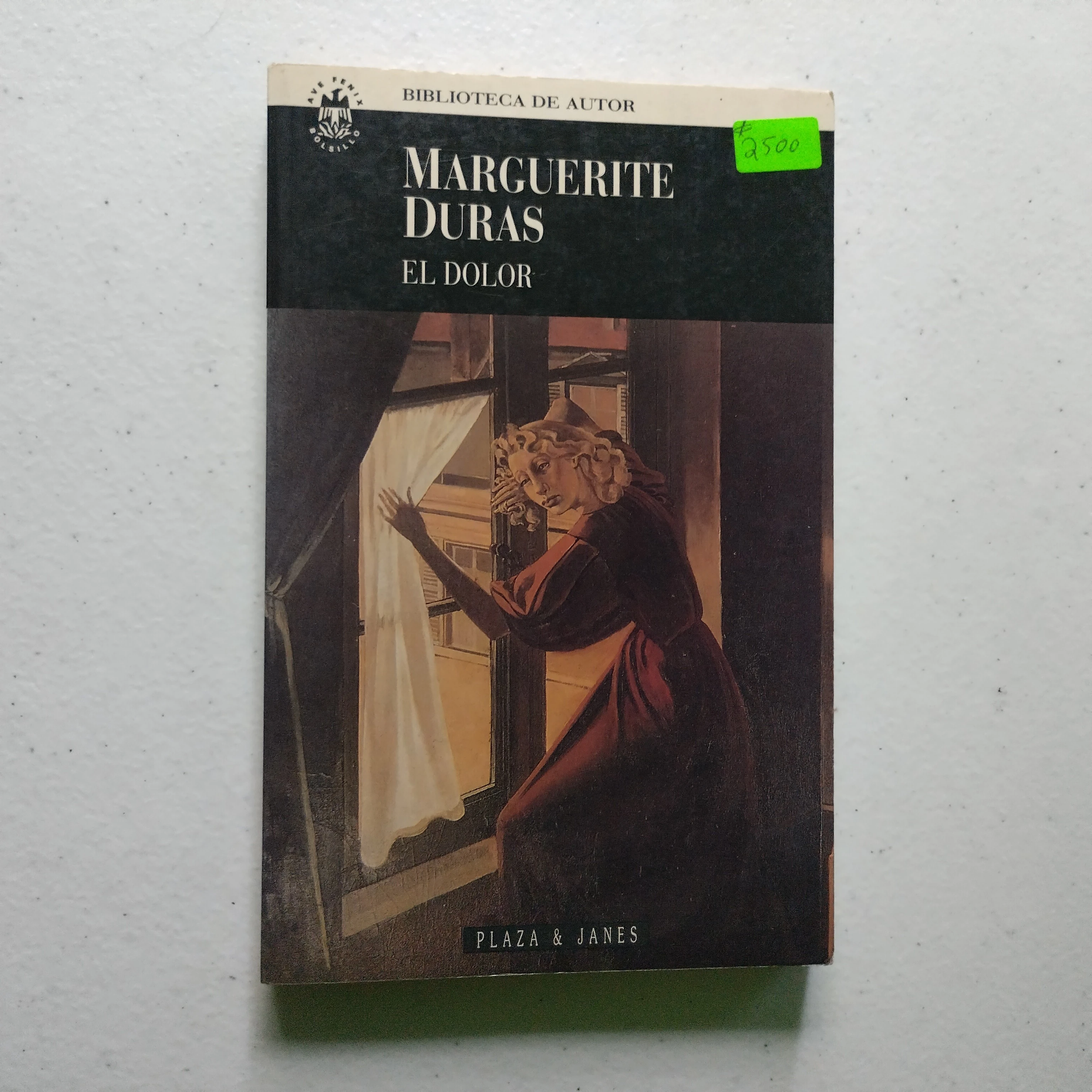 El dolor, Marguerite Duras, usado