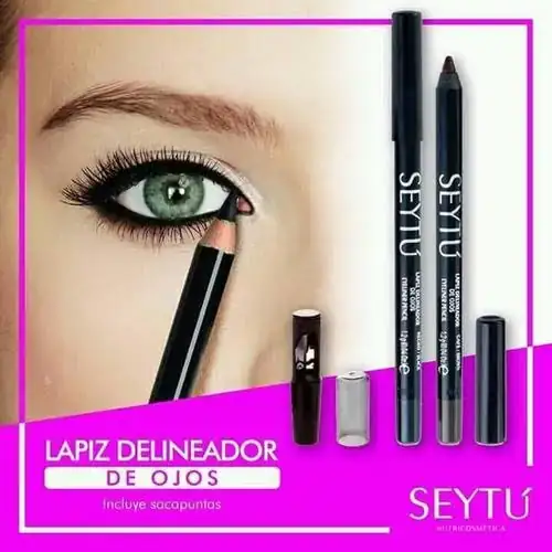 Lápiz delineador de ojos negro 1.2 g 3