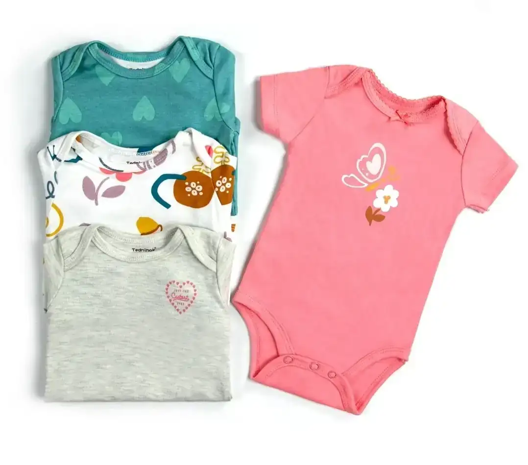 Set 4 bodys manga corta