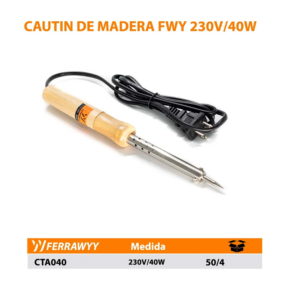 CAUTIN M/MADERA FWY 230V/40W