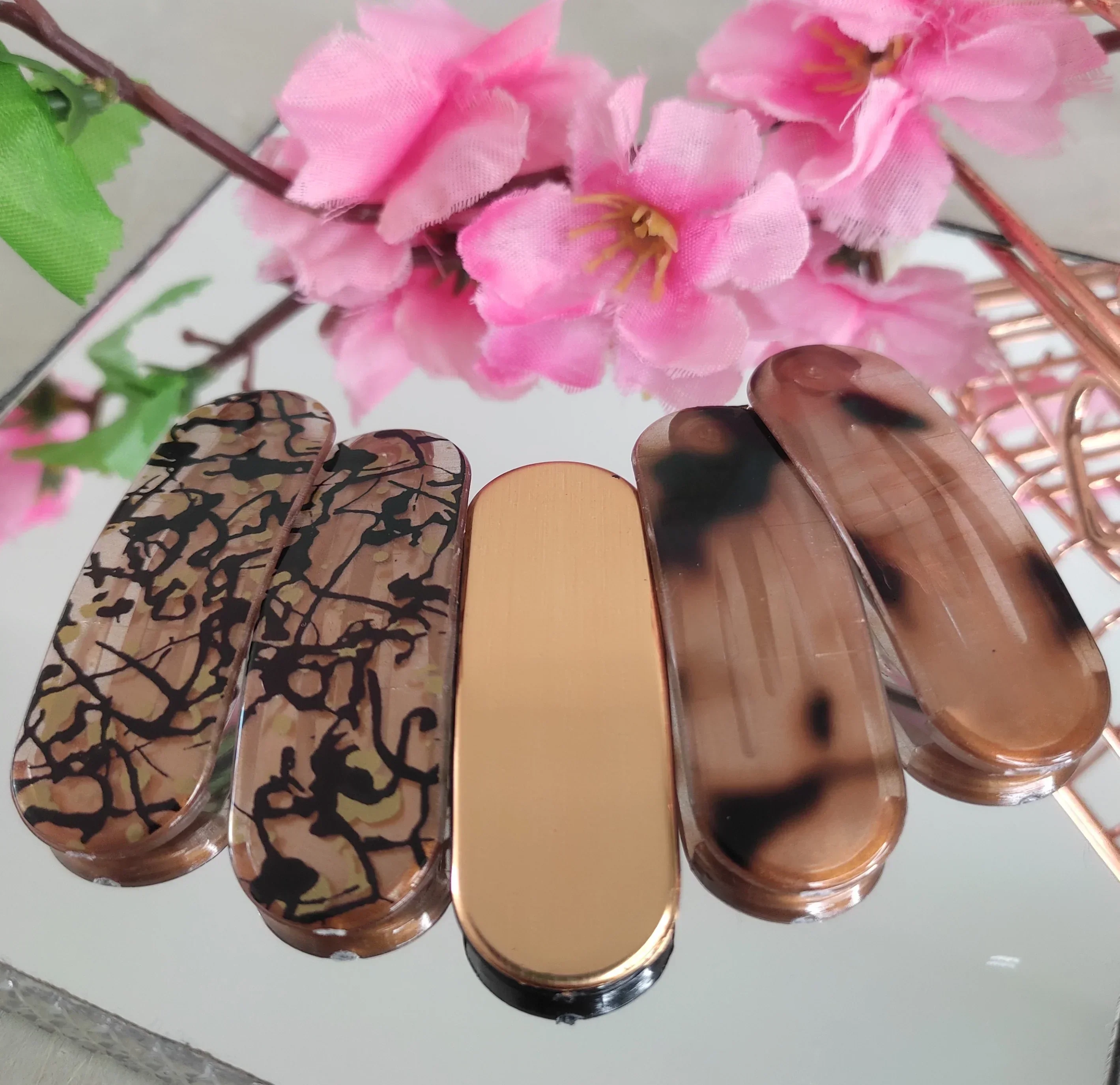 SET X5 PINZAS CLIP AESTHETIC ELEGANT