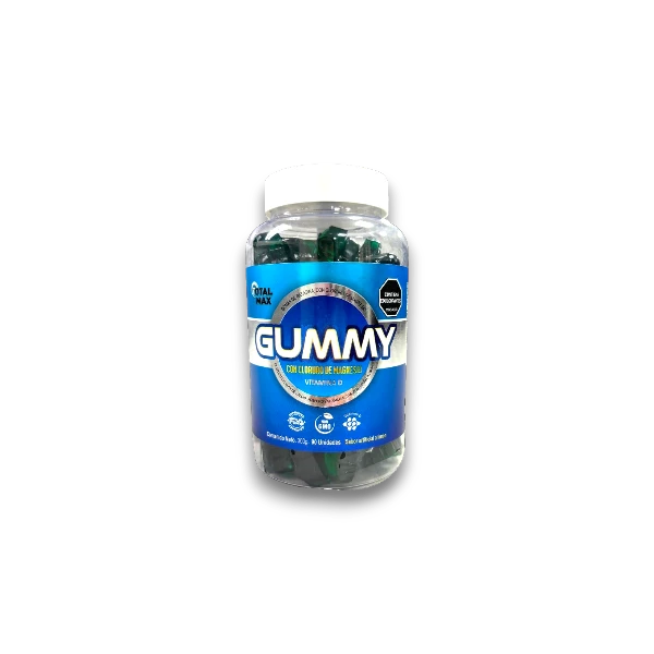 GUMMY ( CLORURO MAG-VIT D) X 90 UND