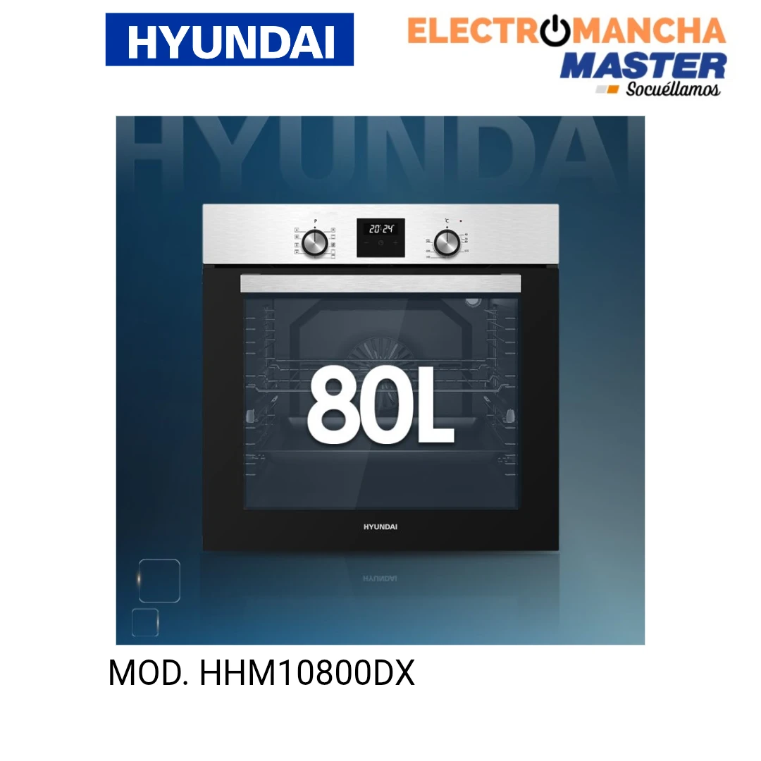 HORNO HIUNDAY MULTIFUNCION 80 LITROS CLASE A 2