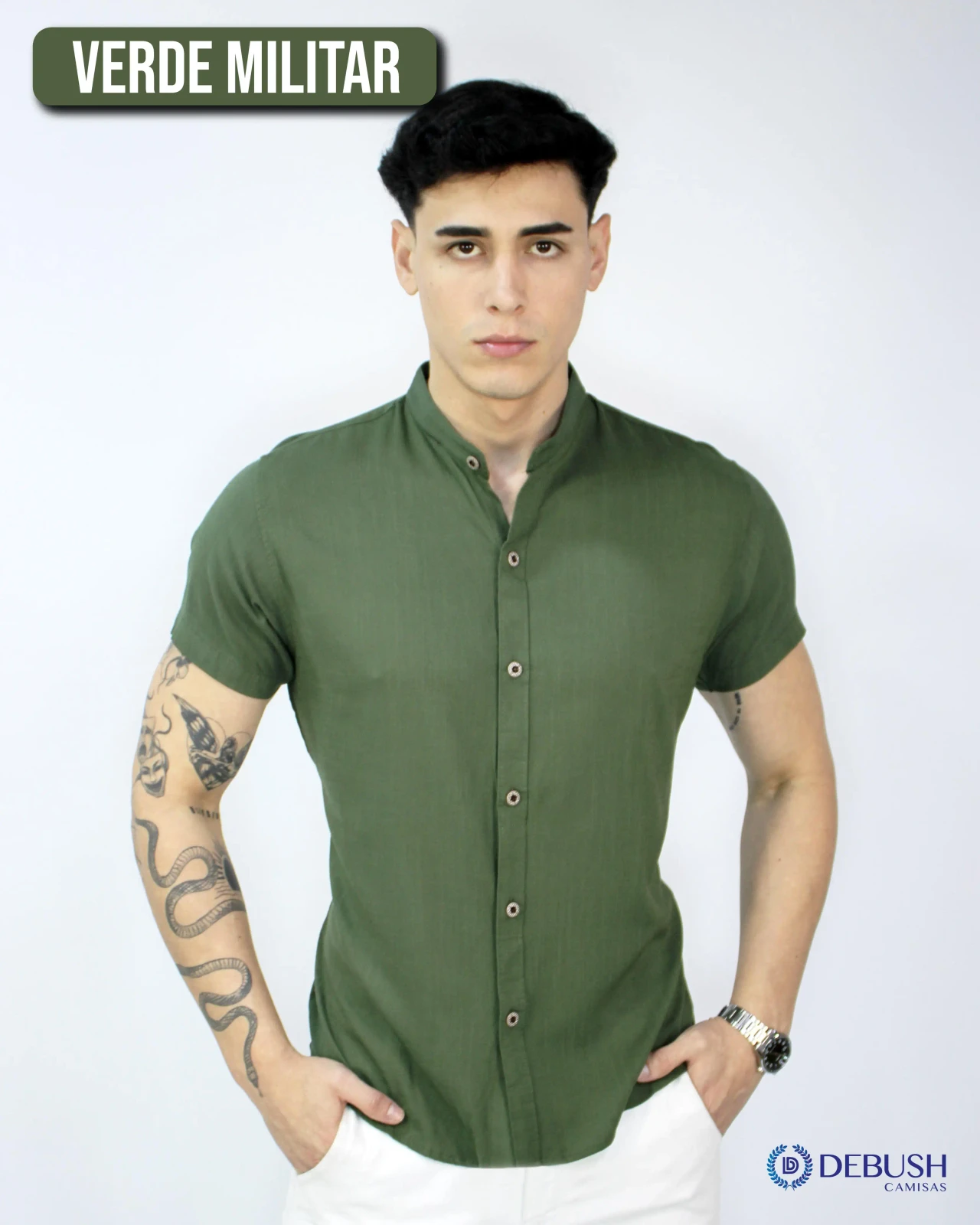 Camisa en Lino Italiano 