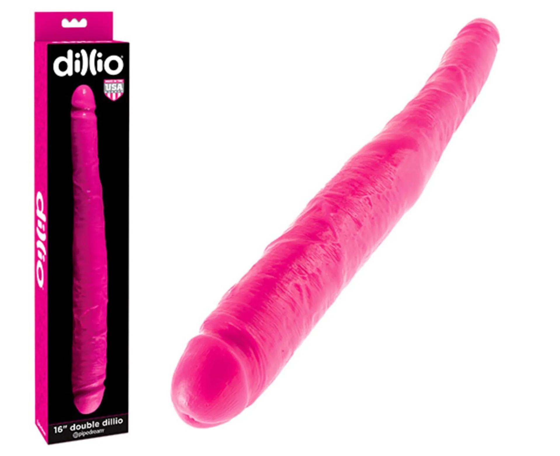 Dillio 16″ Double Dong – Pink