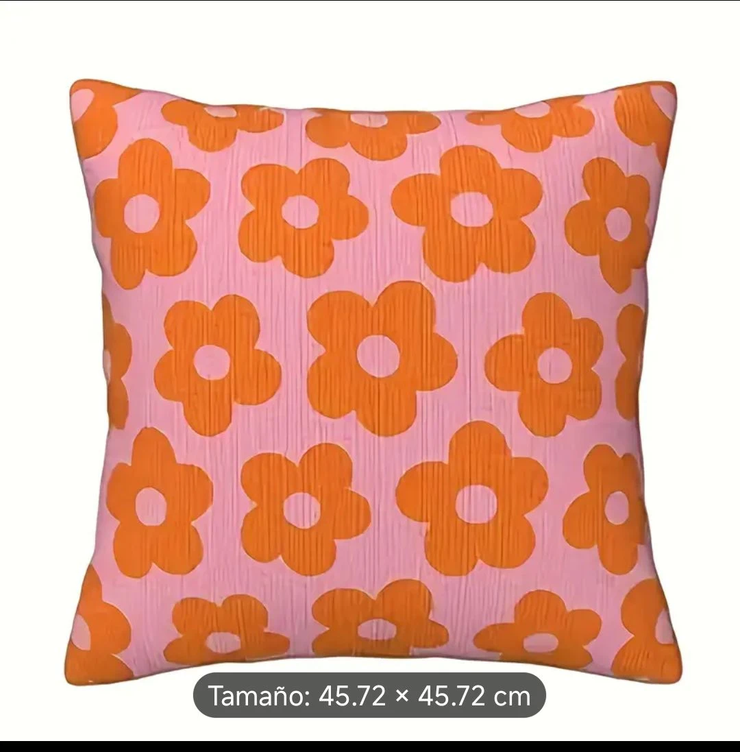 ALMOHADONES LINEA RUSTICO FLORES 2