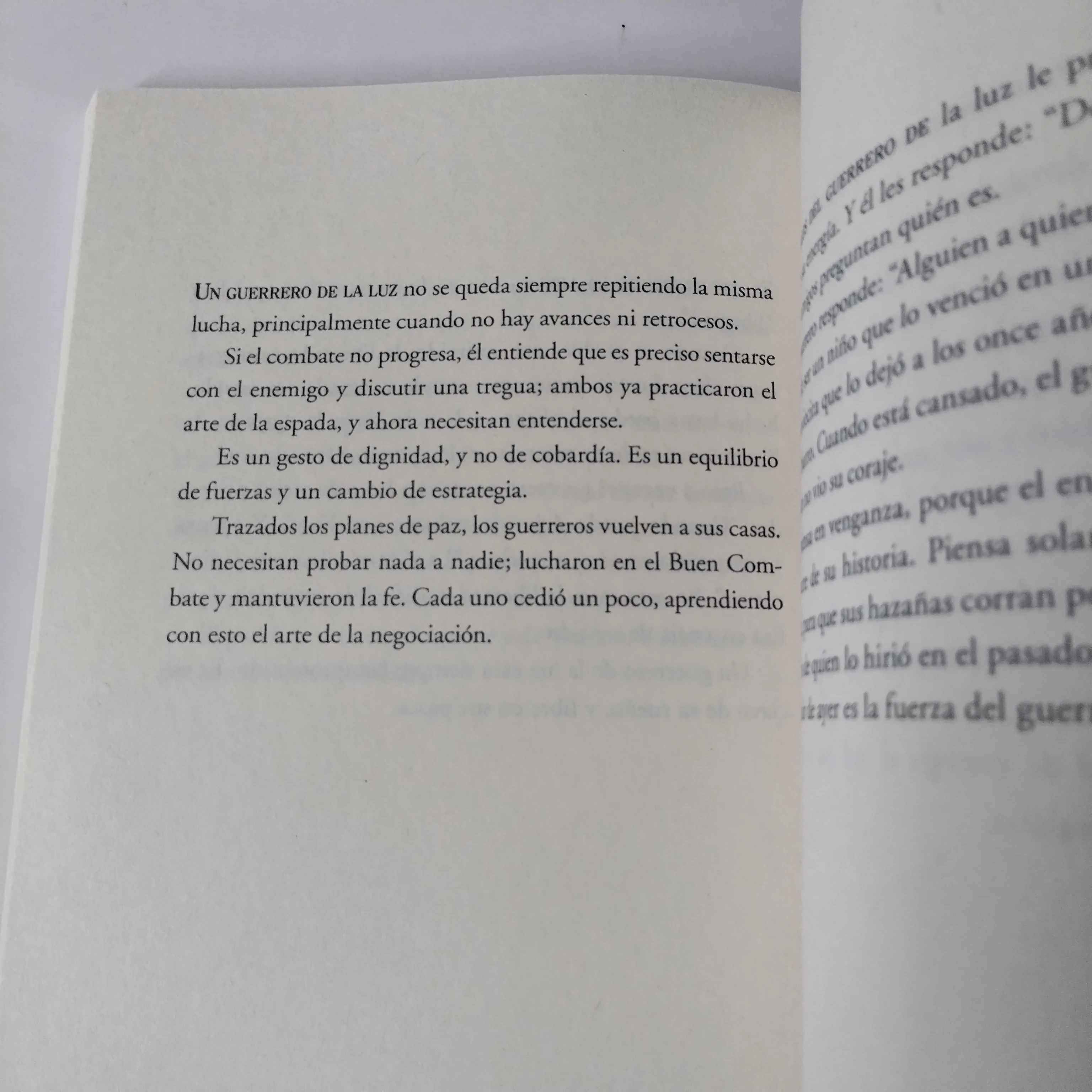 Manual del Guerrero de la luz , Paulo Coelho nuevo 4