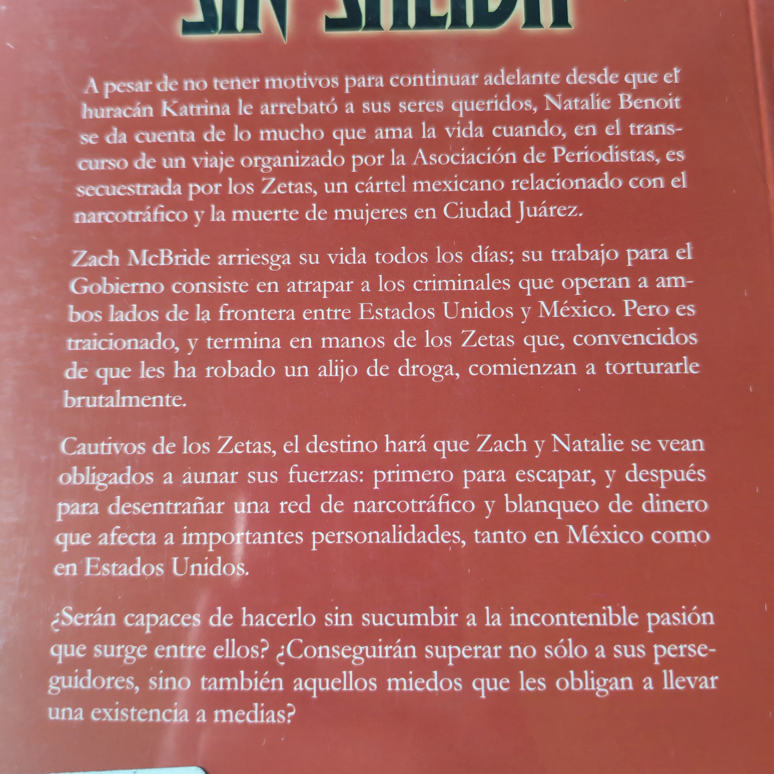 Sin salida Pamela Clare Nuevo  3