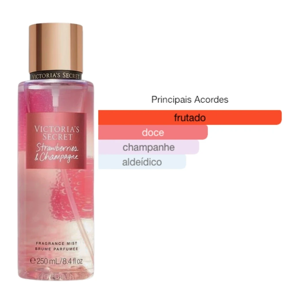 VS Strawberries e Champagne Body Splash 4