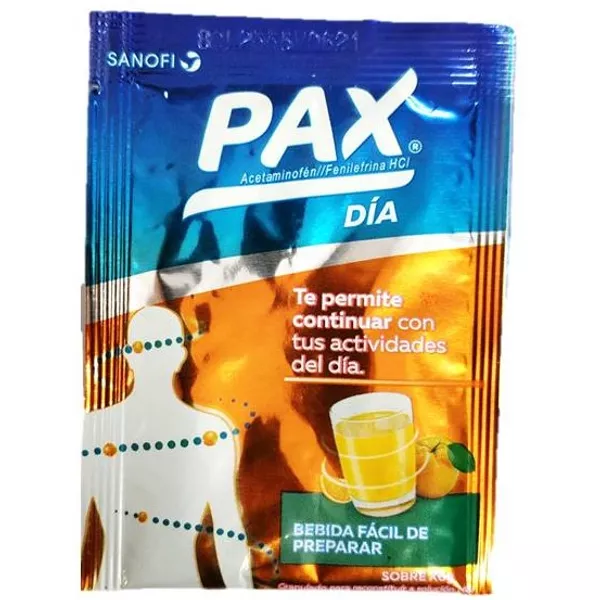 Pax Noche y Dia bebida caliente sobre x1 2