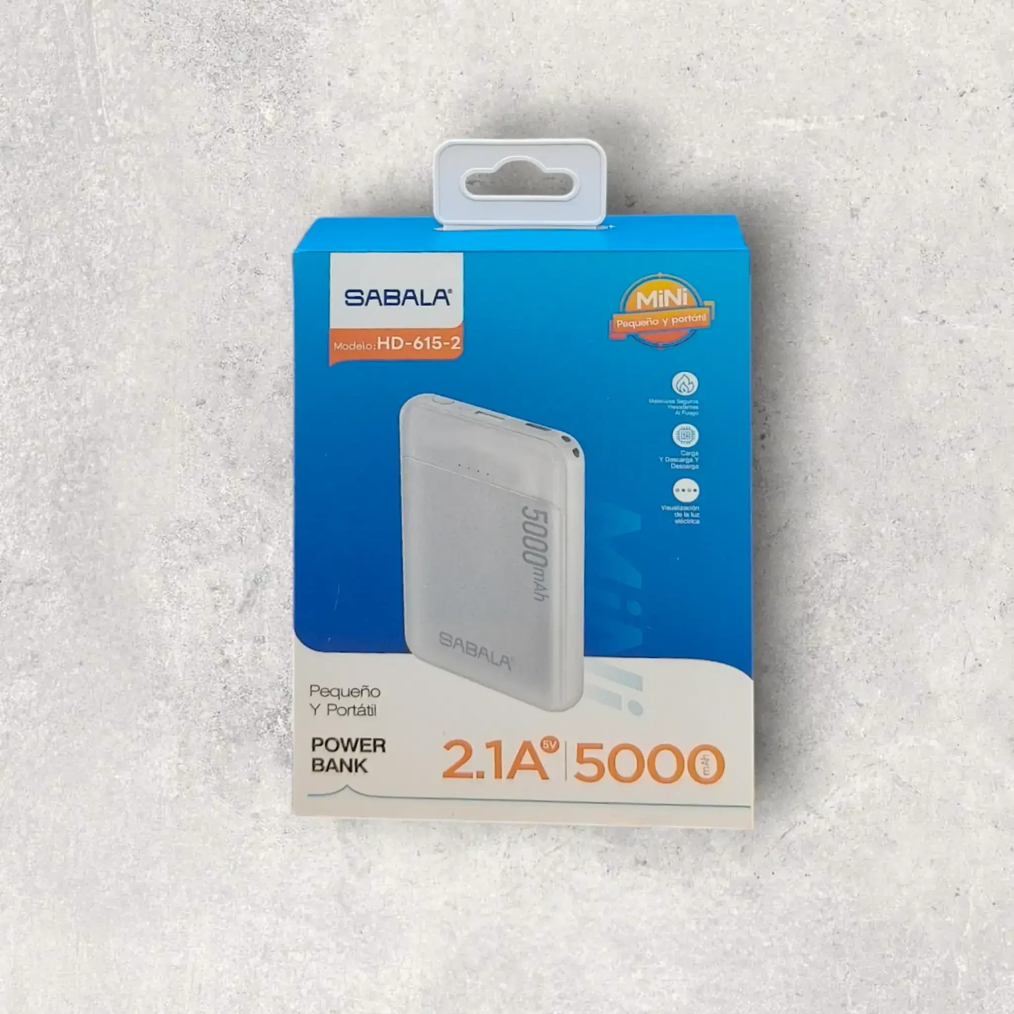PowerBank Mini de 5000mAh Sabala 2