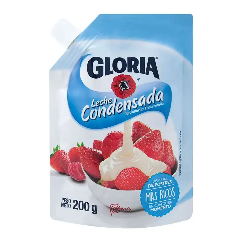 Leche Condensada GLORIA Doypack 200g