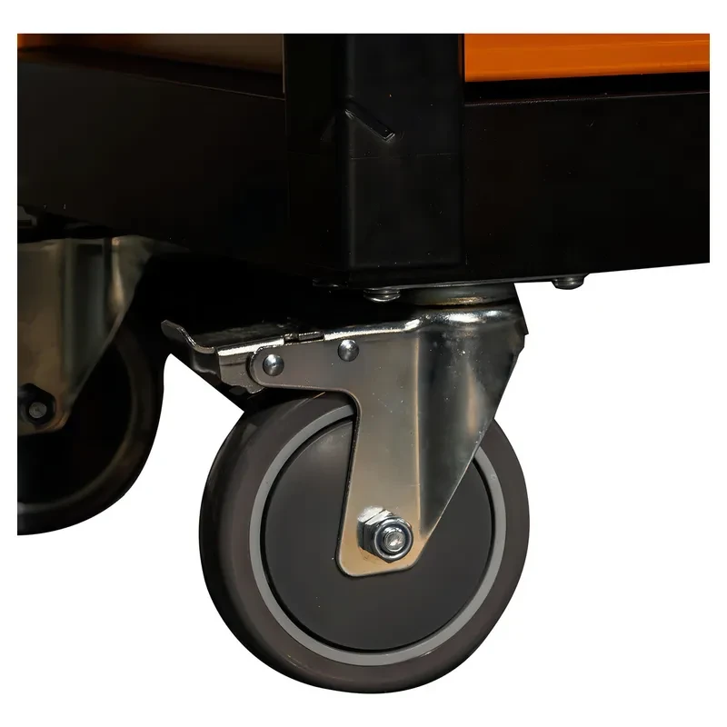 Carro Gabinete Porta Herramientas 253 Pzs Lusqtoff Racing Color Naranja 8