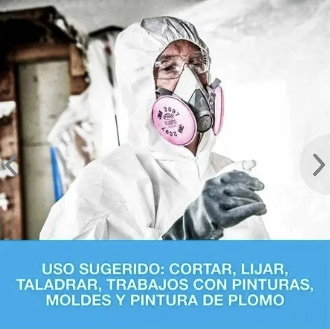 RESPIRADOR 3M POLVOS - PARTÍCULAS- OLORES 3