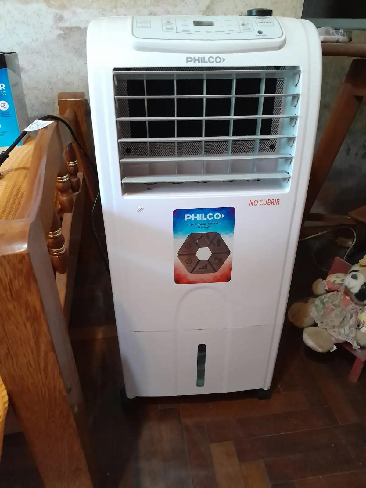 Climatizado sin uso frío calor con control remoto