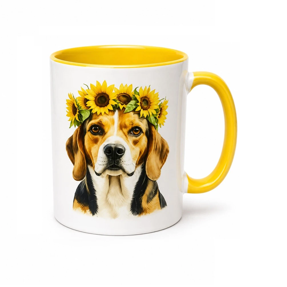Taza de cerámica Pet Lover diseño Beagle