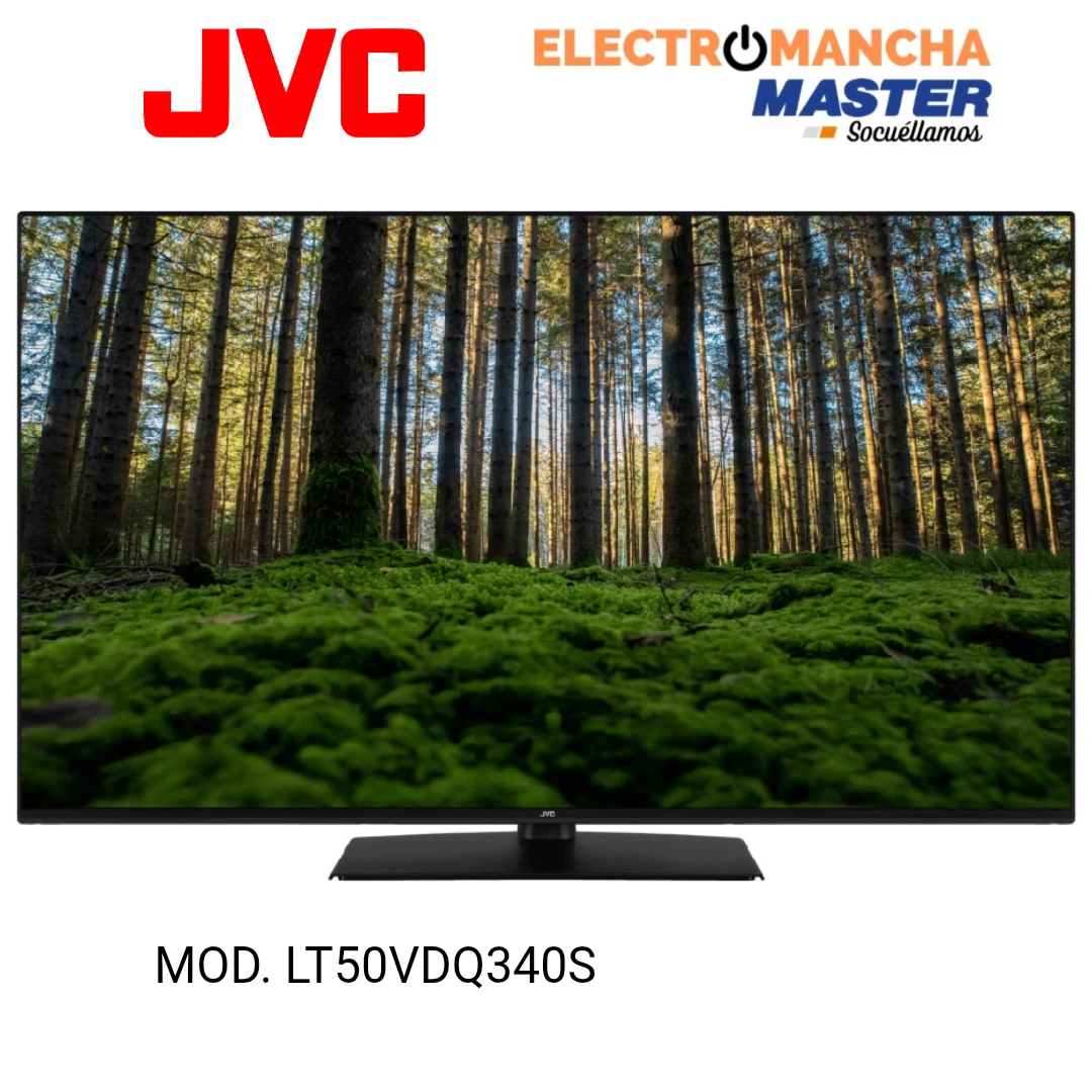 TELEVISION JVC LT50VDQ340S 50" PULGADAS QLED SMART TV 4K