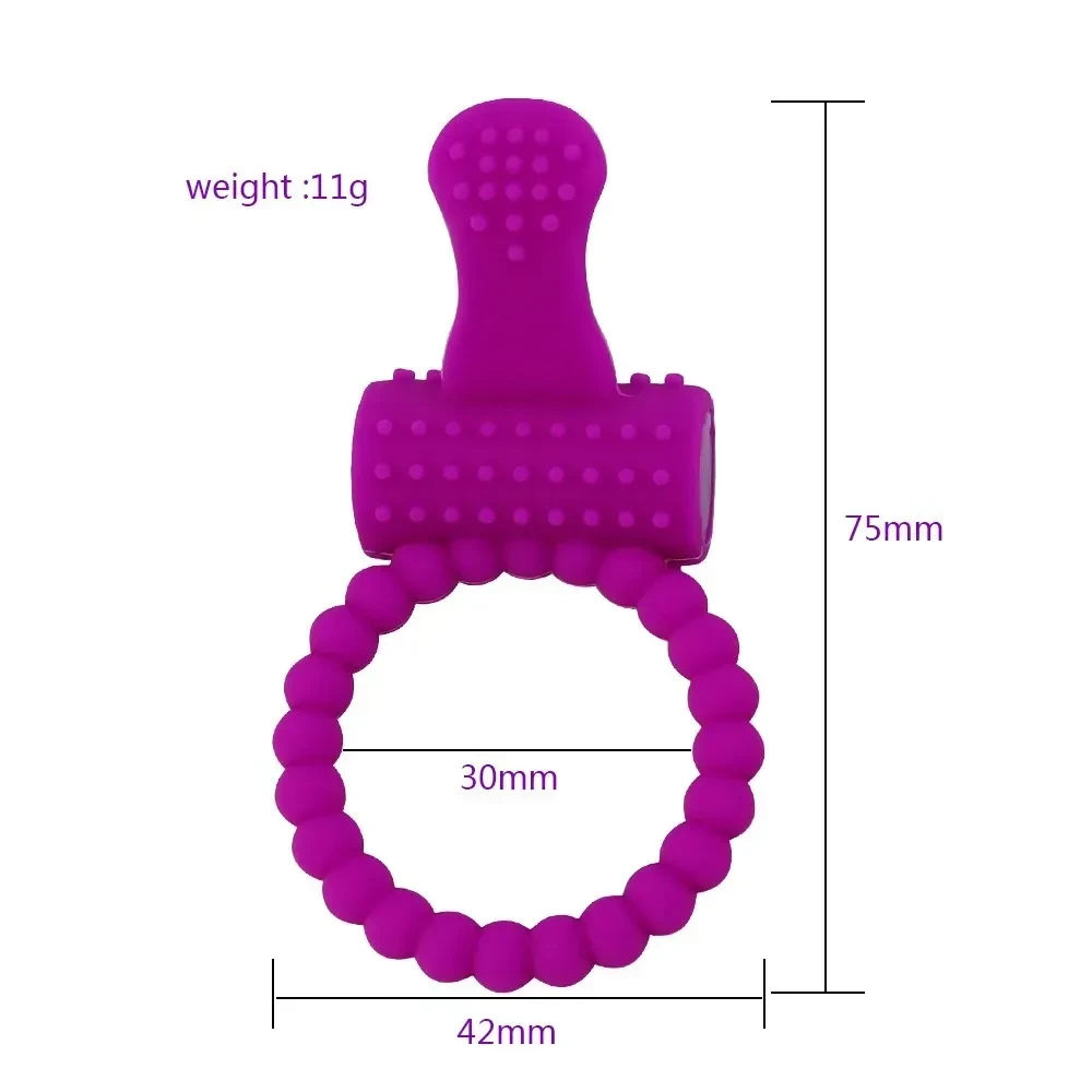 Anillo vibrador texturizado  2