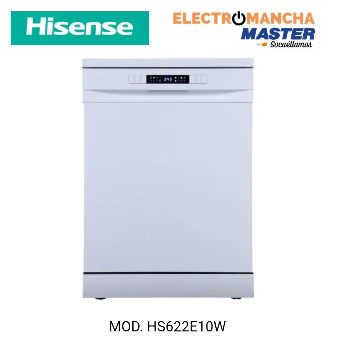 LAVAVAJILLAS HISENSE HS622E10W E BLANCO