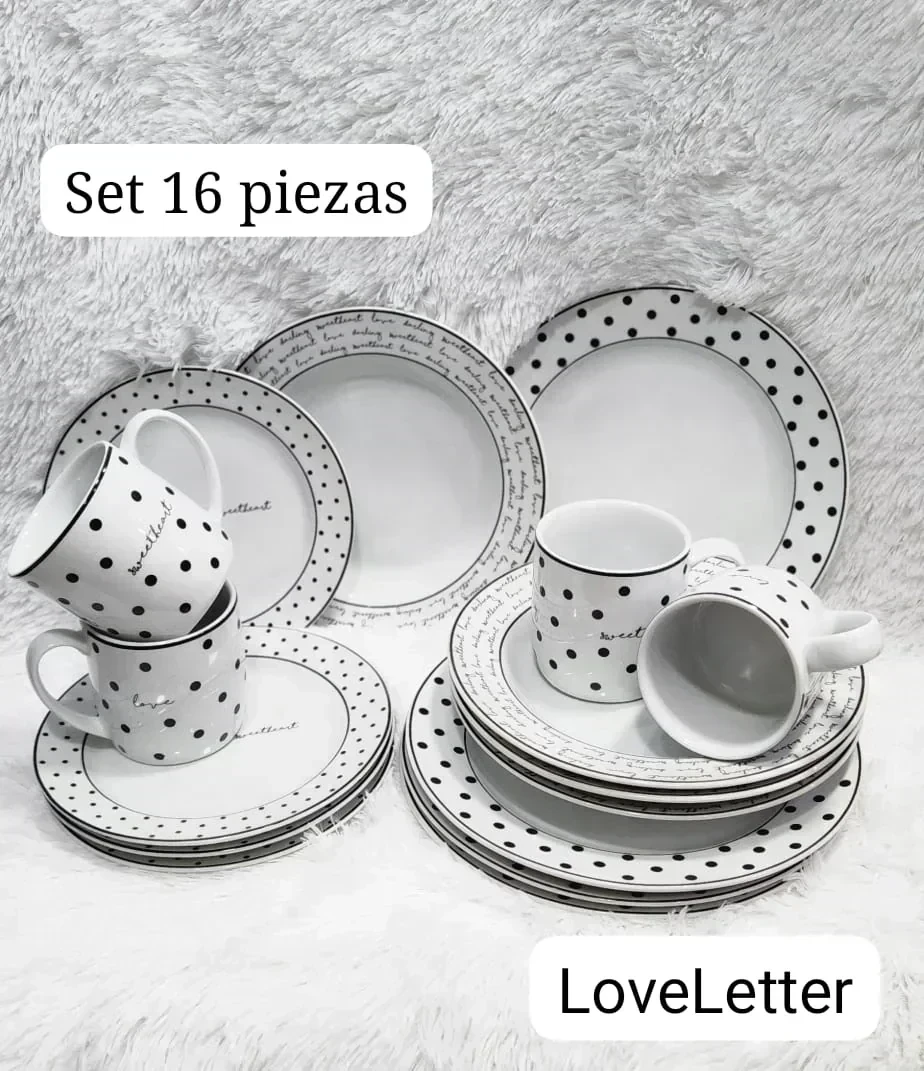 SET DE VAJILLAS 16 PIEZAS 4