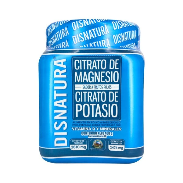 Citrato de Magnesio y potasio x 400 gms Disnatura