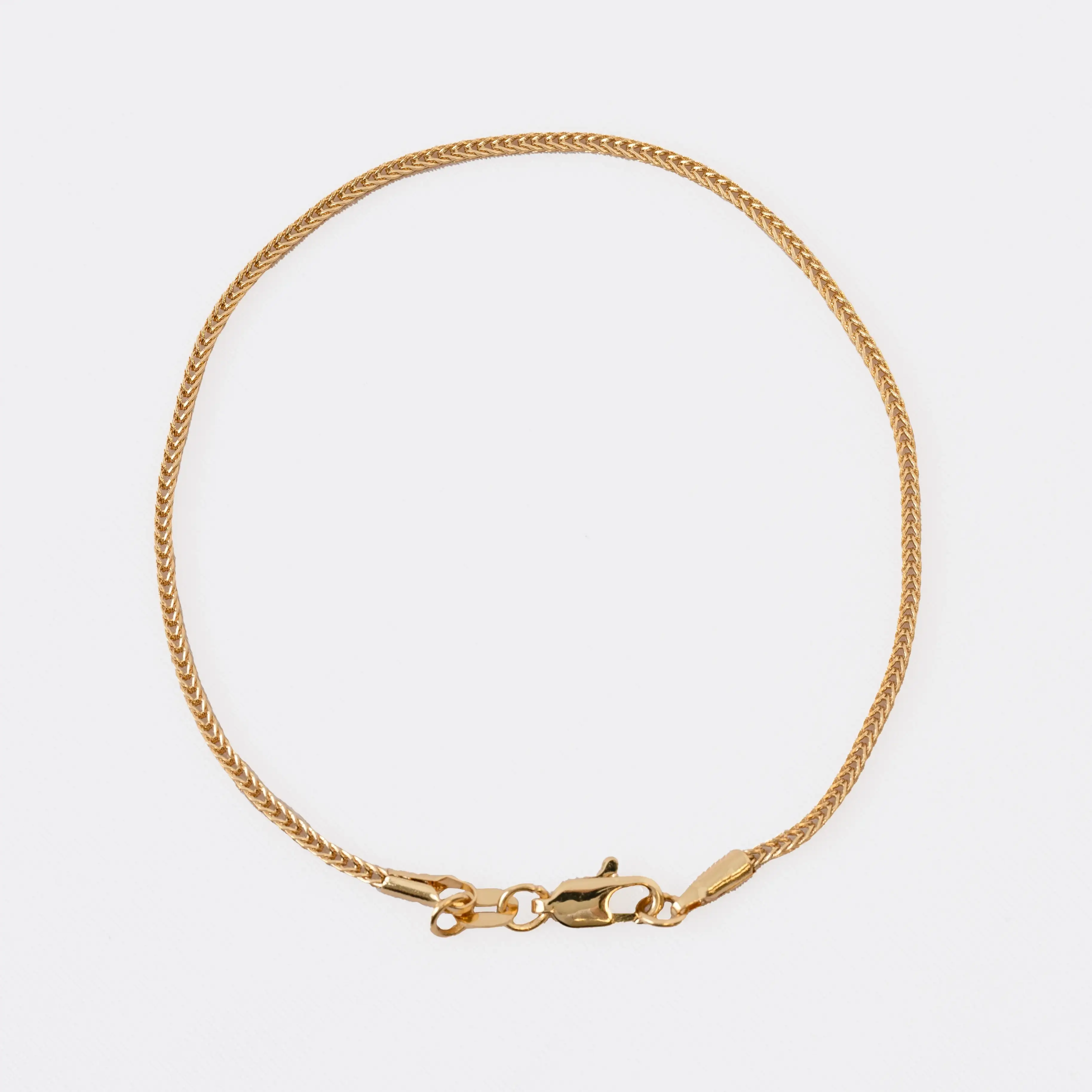 Pulsera Franco Cuadrada 20cms