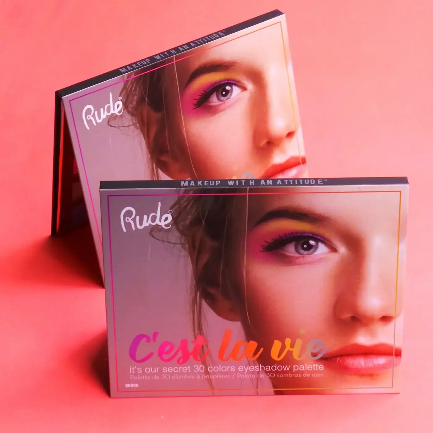 Paleta C'est La Vie 30 hermosas sombras - Rude Cosmetics 3