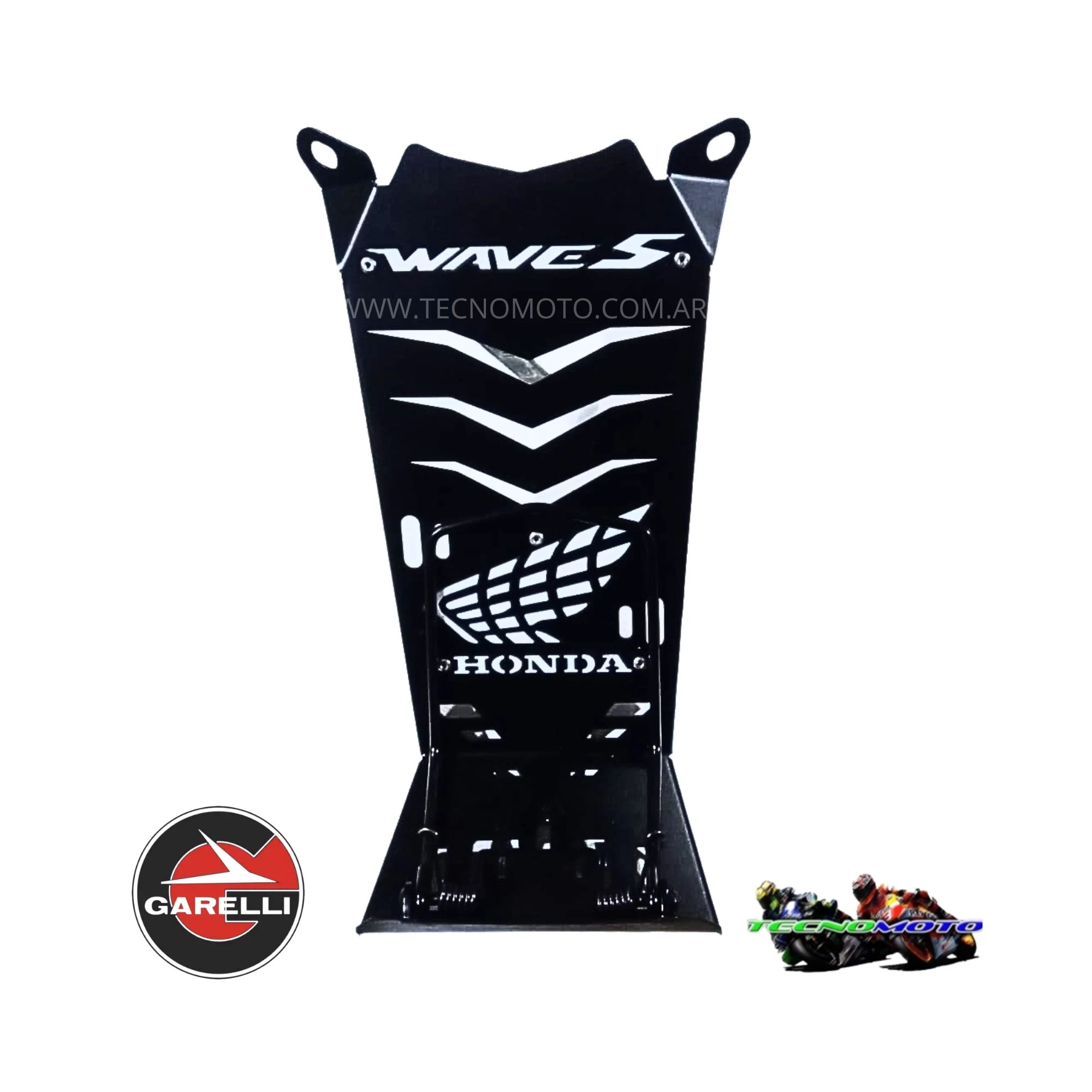 PORTA EQUIPAJE CENTRAL HONDA 110 WAVE S  BLANCO-50398