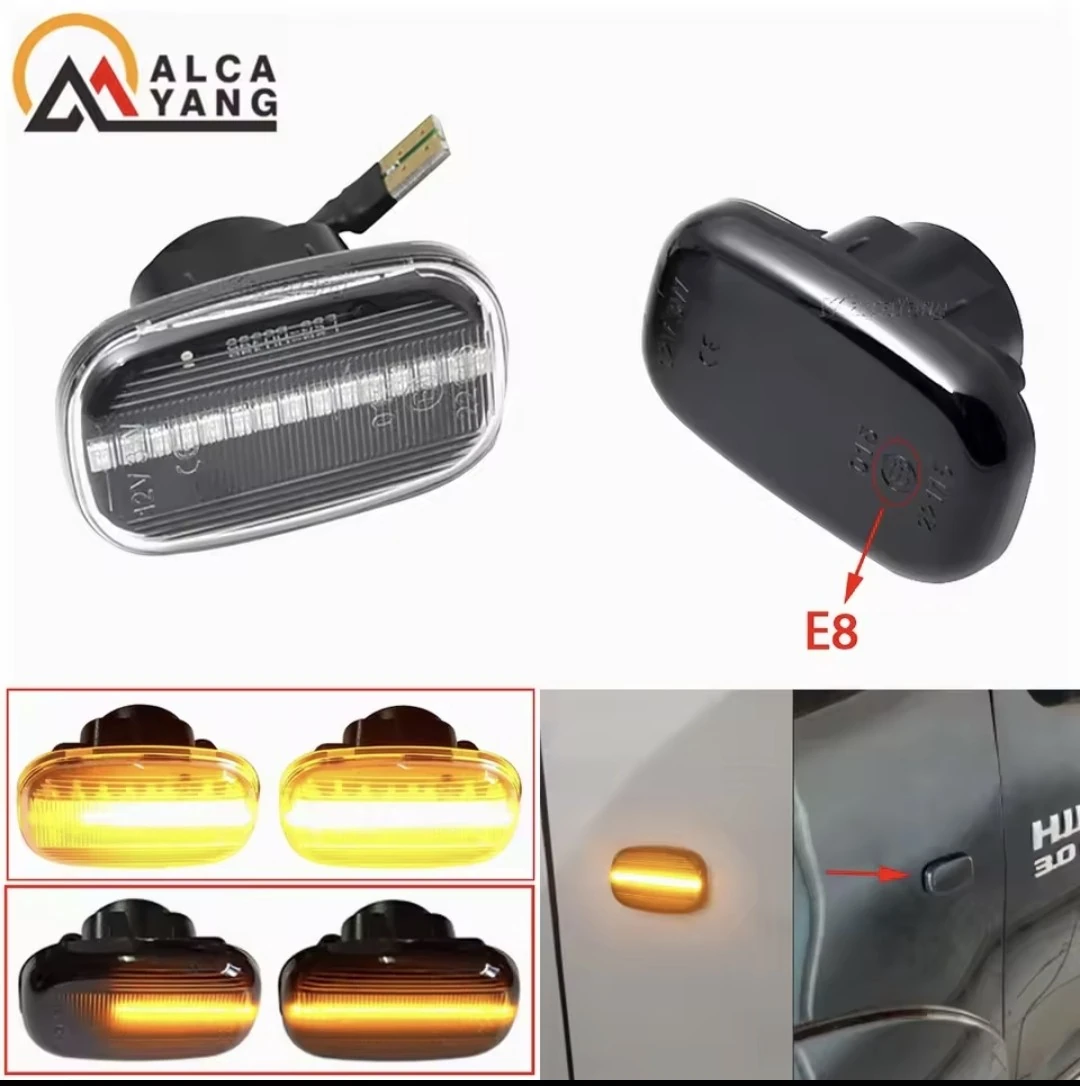 Marcador lateral led para auto 4