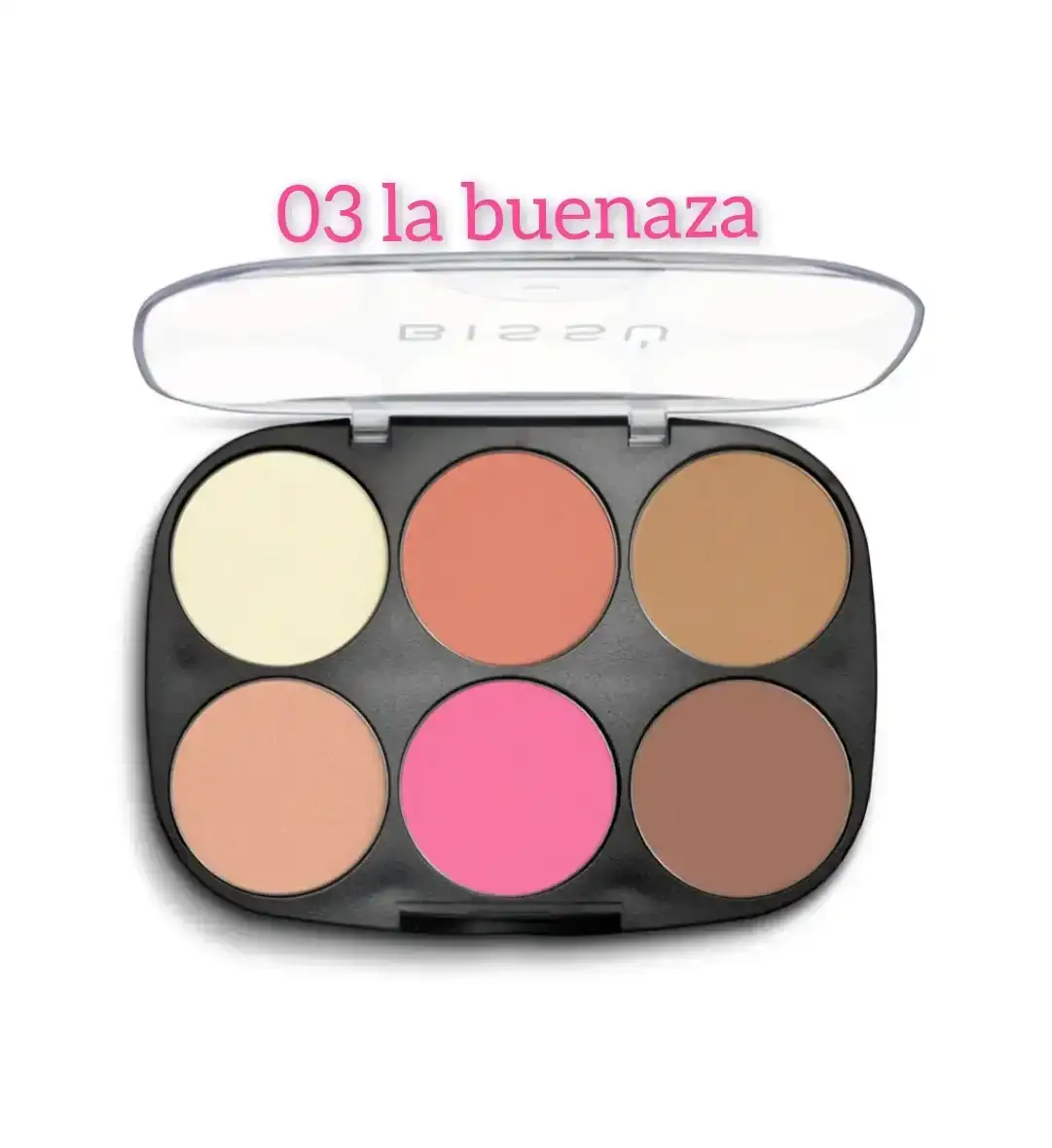 Paleta de rubores bissu 7