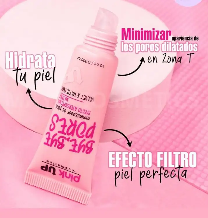 Bye bye pores pink up 