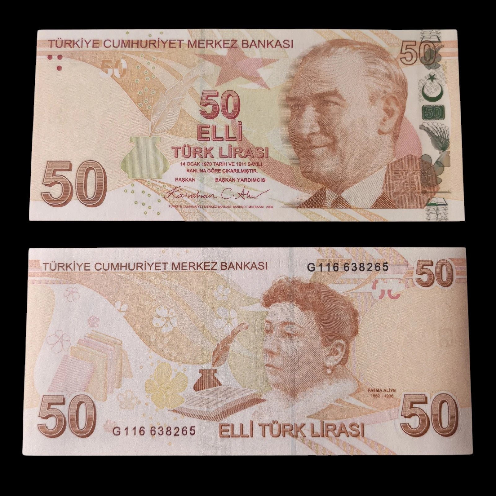° Turquía 50 liras UNC