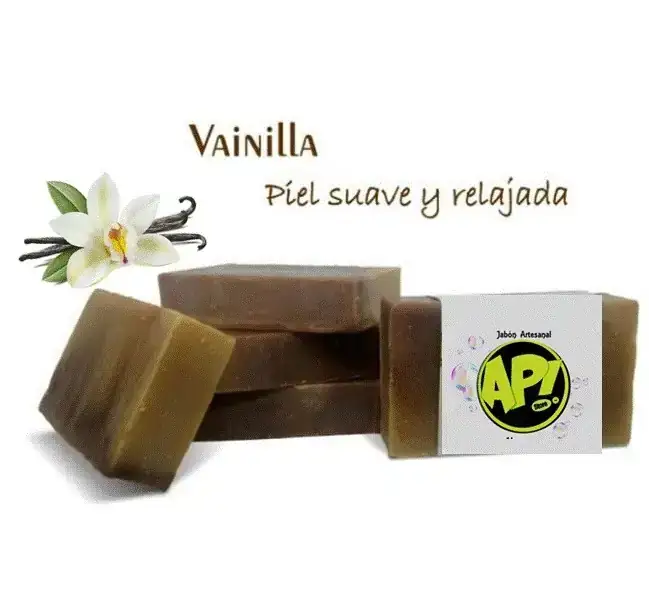 Jabón de Vainilla  (Piel suave y Relajada) 