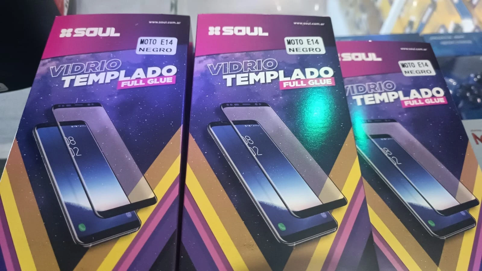 Glass 9D Moto G04 G04s G24 G24 power E14  Soul