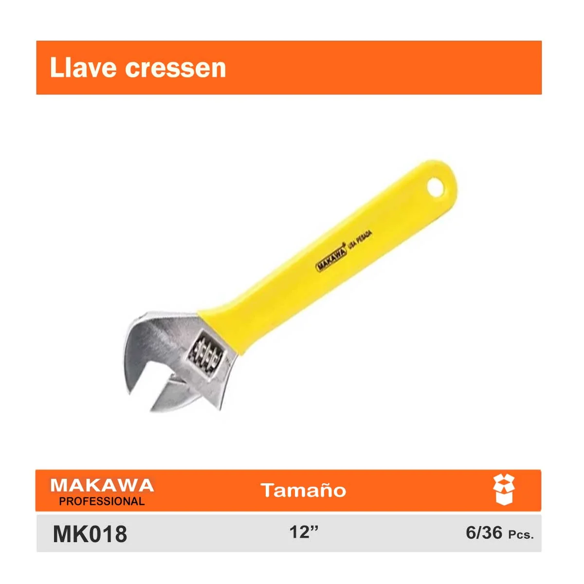 LLAVE CRESSEN MKW 12" 