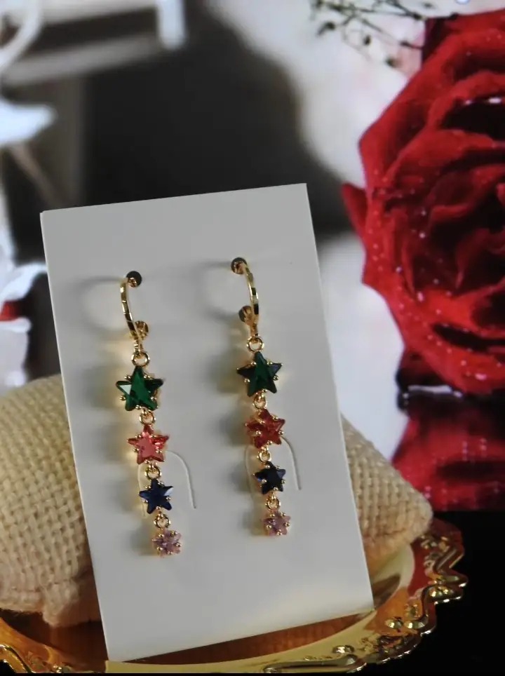 ARETES LARGOS 🌹