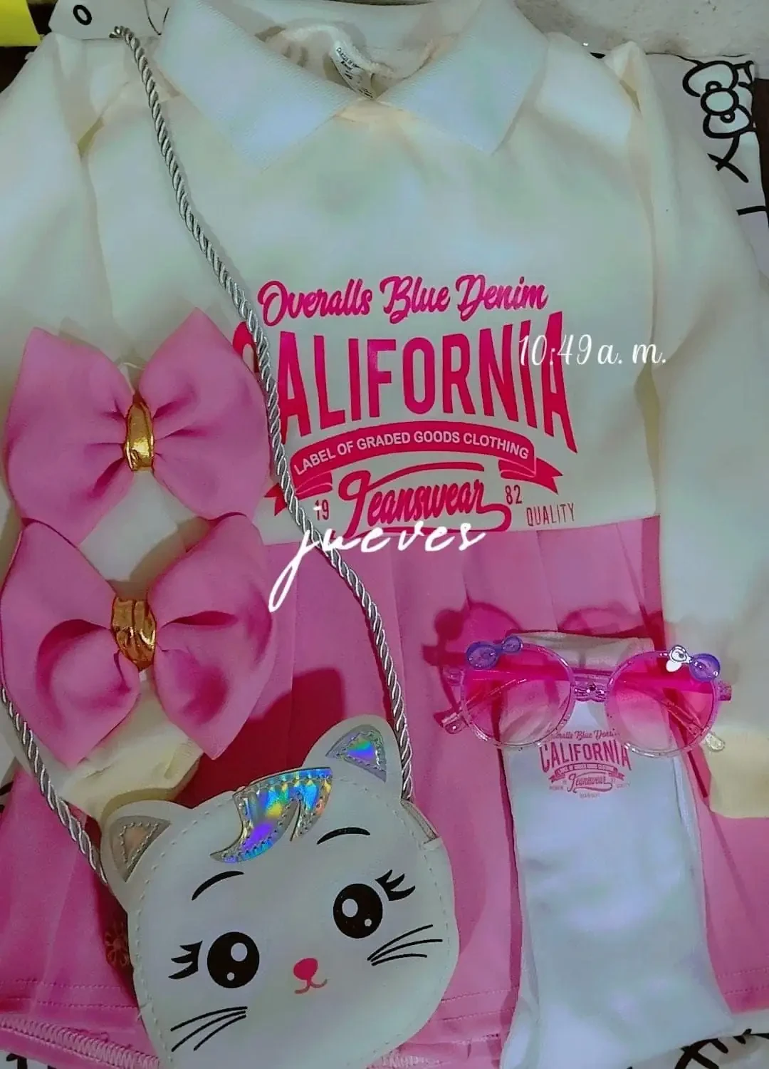 Conjunto para niña California 